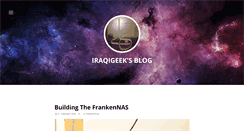 Desktop Screenshot of iraqigeek.com